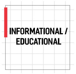 new educational/ information website building development