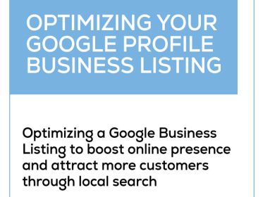 Optimizing Google Business Listing for Local Search